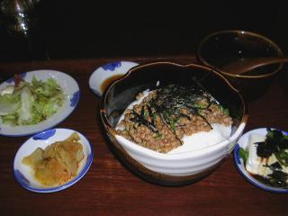 ところ納豆丼