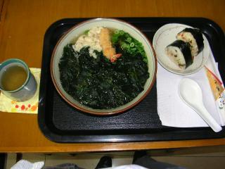そば定食