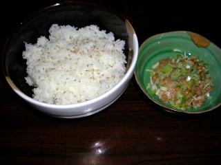 納豆ご飯