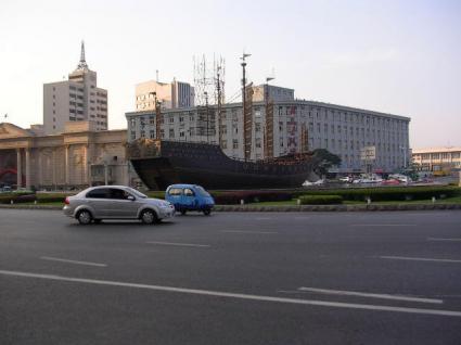 港湾広場 鄭和宝船