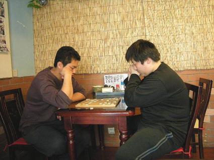 将棋、象棋の会 対局中1