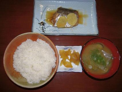 サバ煮定食