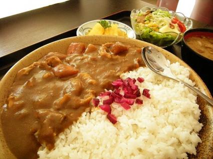 カレーライス定食（咖喱饭套餐）