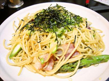 とりぺぇ～風パスタ