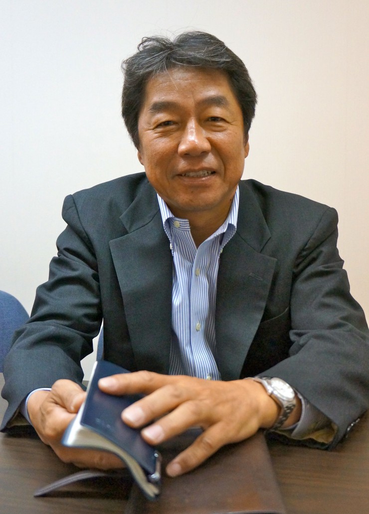 「コミュニケーションをキーワードに活動を進めたい」と語る日本人商工会理事長の杉原益雄氏 「コミュニケーションをキーワードに活動を進めたい」と語る日本人商工会理事長の杉原益雄氏