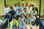 合同県人会に参加した新潟、岐阜県人会の会員ら