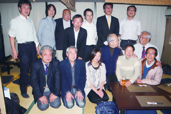 親交を深め合った京王線沿線の会のメンバー