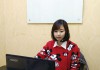 「オンライン中国語」で授業する同校の教員